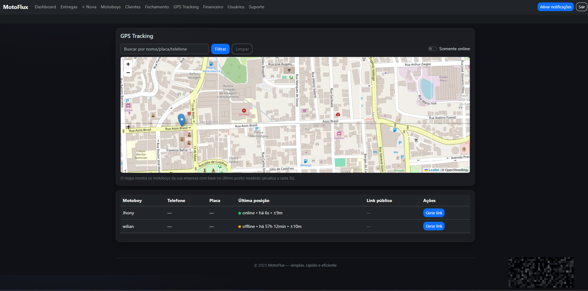 GPS Tracking